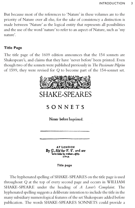 Shakespeare's Sonnet Philosophy Volume 2