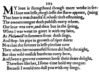 shakespeare sonnet 102