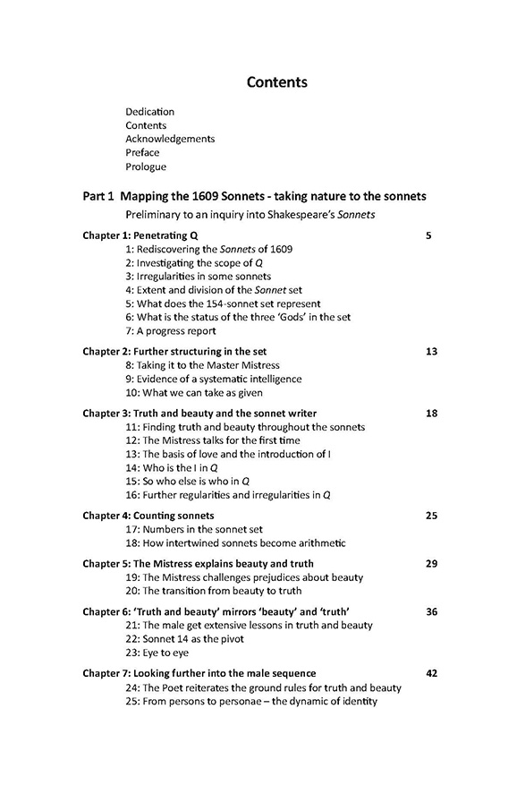 Shakespeare's Global Contents